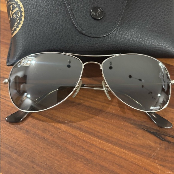 Ray-Ban Accessories - Ray-Ban Silver Aviator Sunglasses